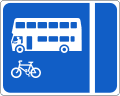 Nearside With-flow Bus Lane