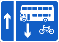 Contra-Flow Bus Lane