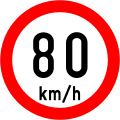 Speed Limit (80 km_h)