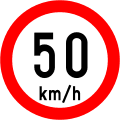 Speed Limit (50 km_h)