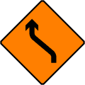 Move to Left (One Lane)