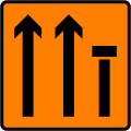 Lane 3 of 3 Closed (Level 3)