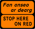 Stop Here On Red