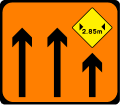 Lane 3 of 3 Narrow (advance)
