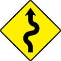 Series of Sharp Bends - Left