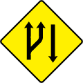 Start of Climbing Lane