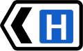 Hospital Direction Sign